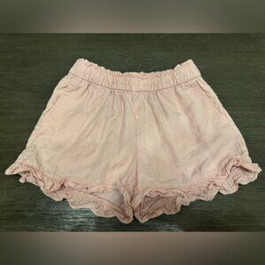 Gap Youth Girls Pink Ruffle Pull On Shorts Size Large